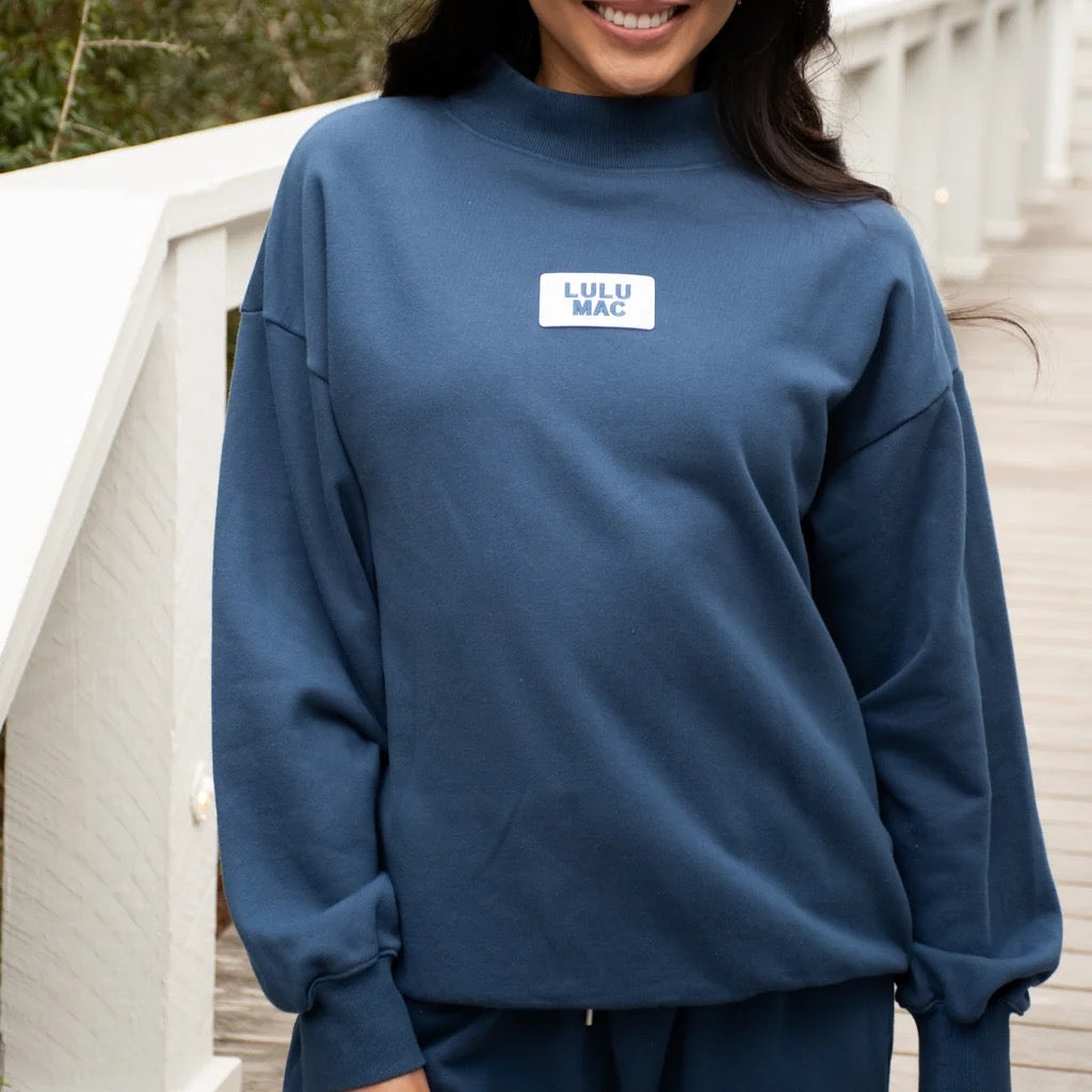 LULU MAC Terry Cloth Top