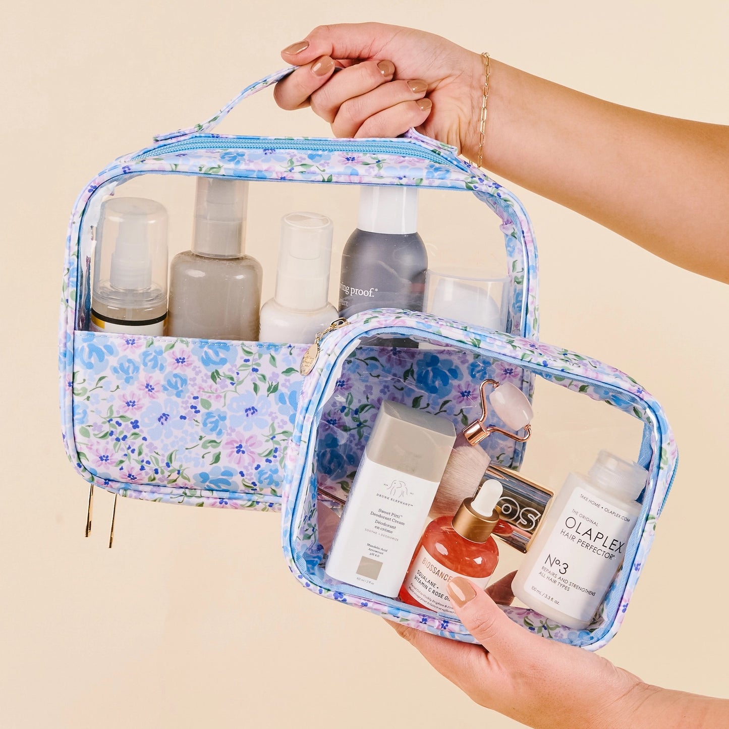 Beverly Floral Cosmetic Bag