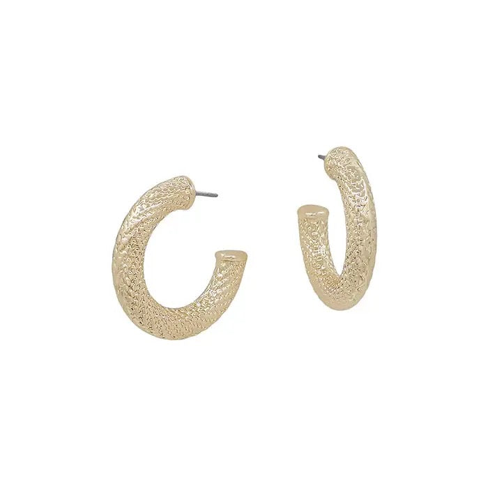 Small Wired Silver or Gold Earrings