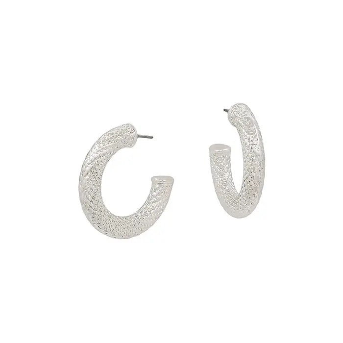 Small Wired Silver or Gold Earrings