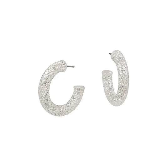 Small Wired Silver or Gold Earrings