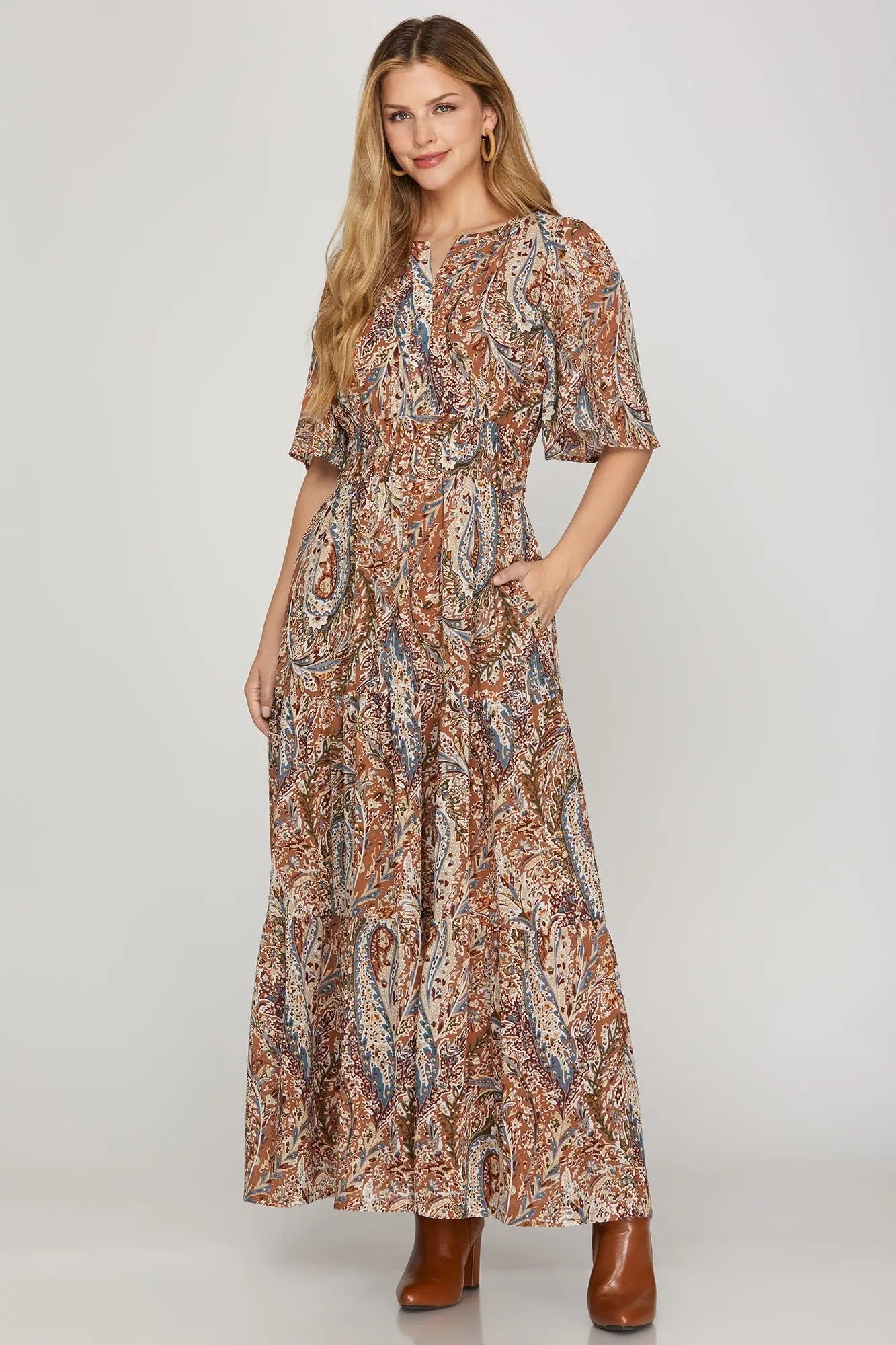 Dakota Tiered Maxi Dress