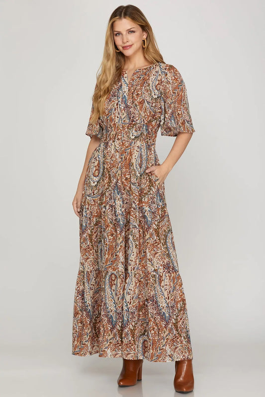 Dakota Tiered Maxi Dress