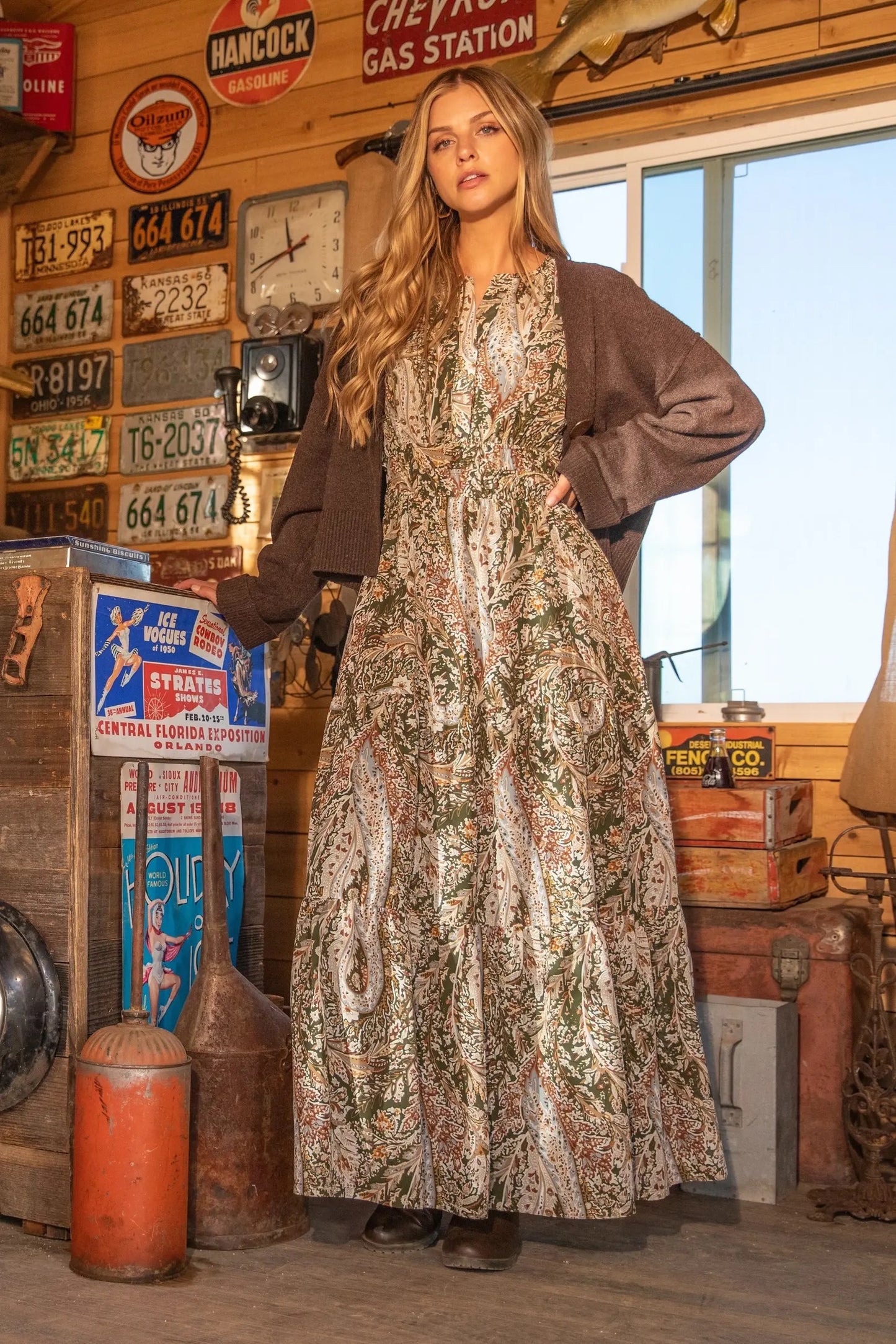 Dakota Tiered Maxi Dress