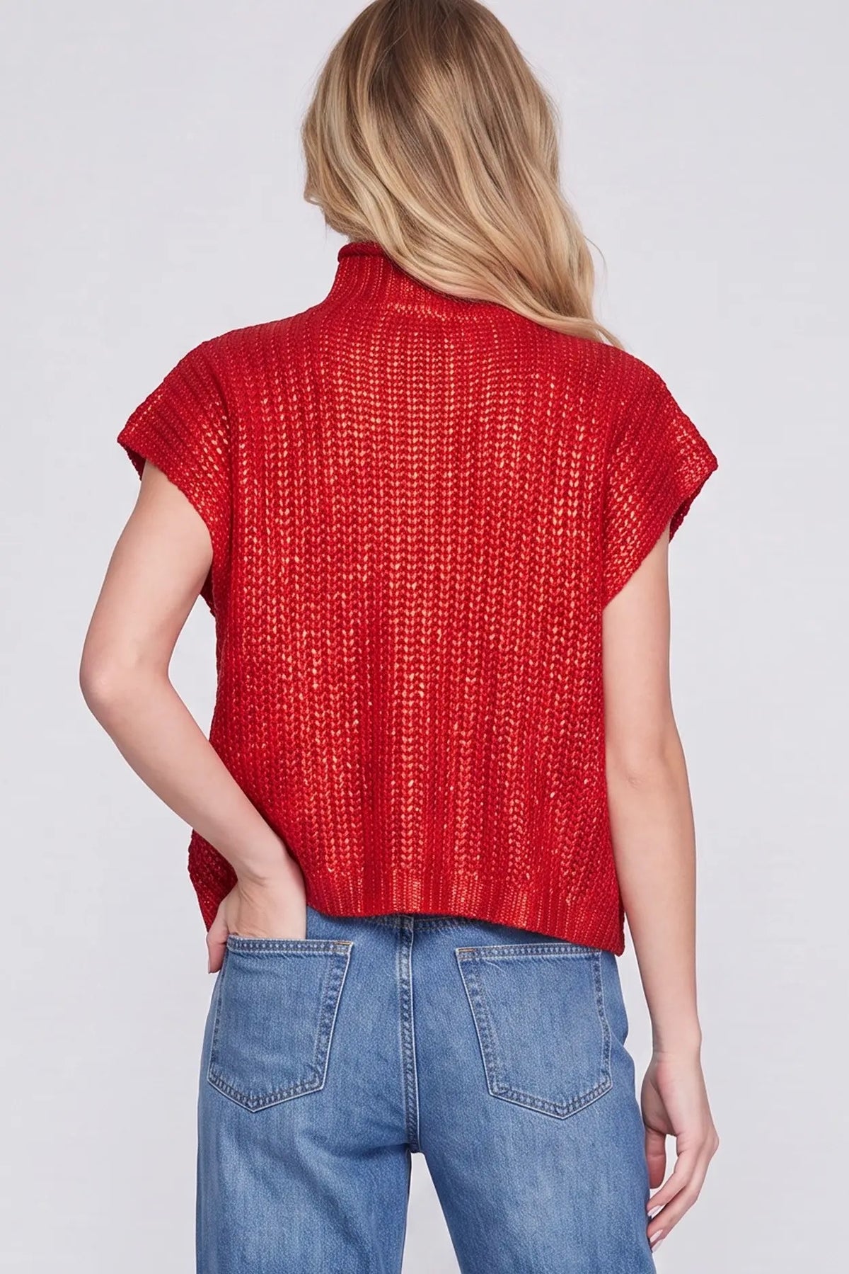Marlee Metallic Top