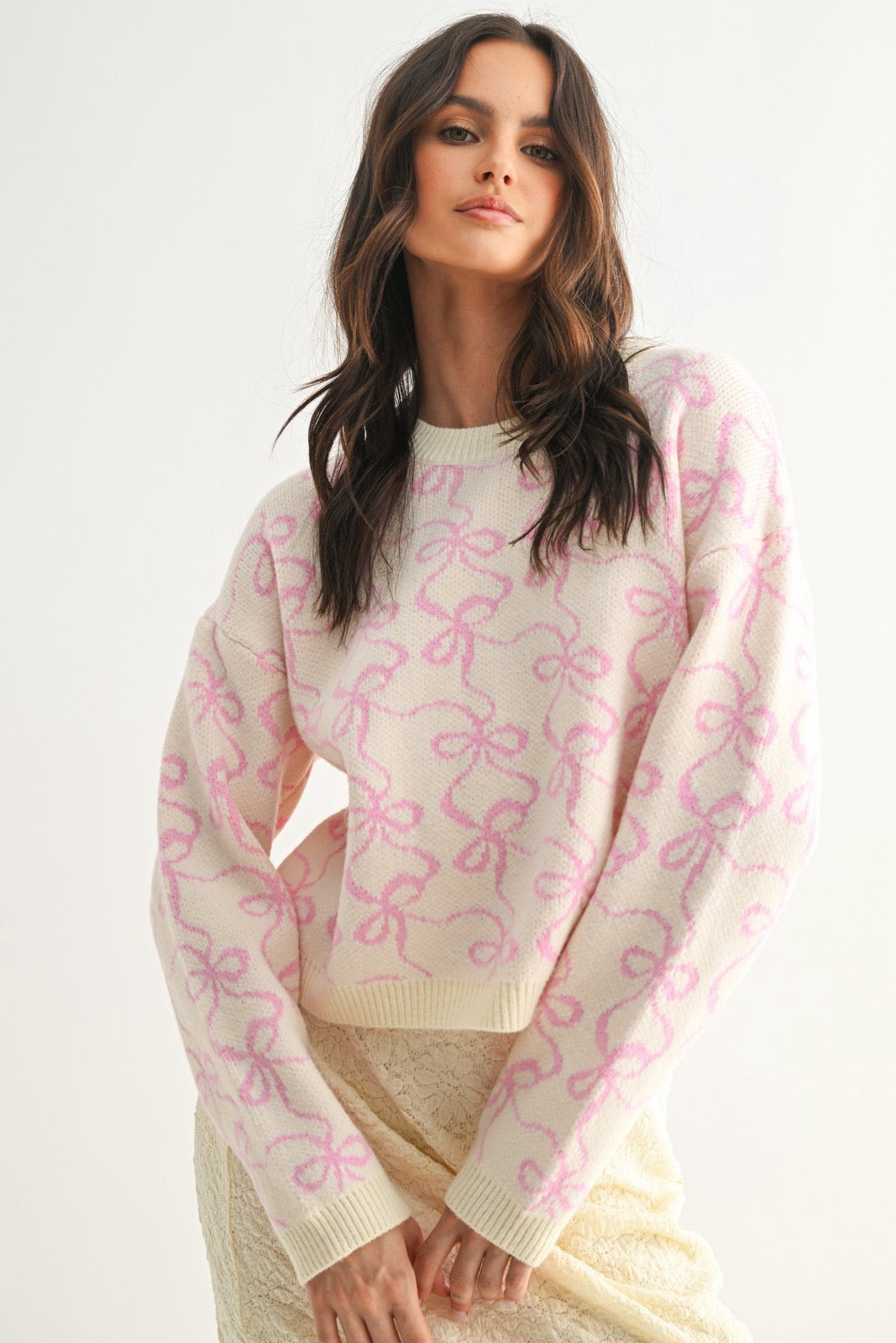 Bow Vine Sweater