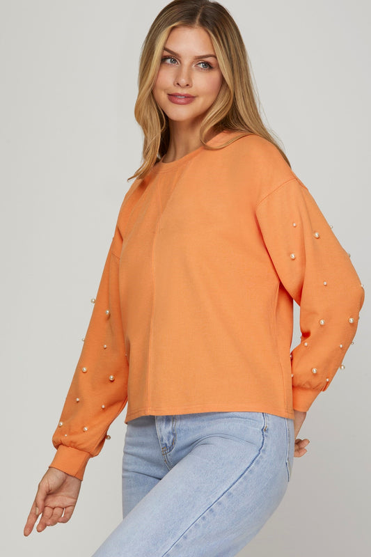 Spring Pearl Sweatshirt