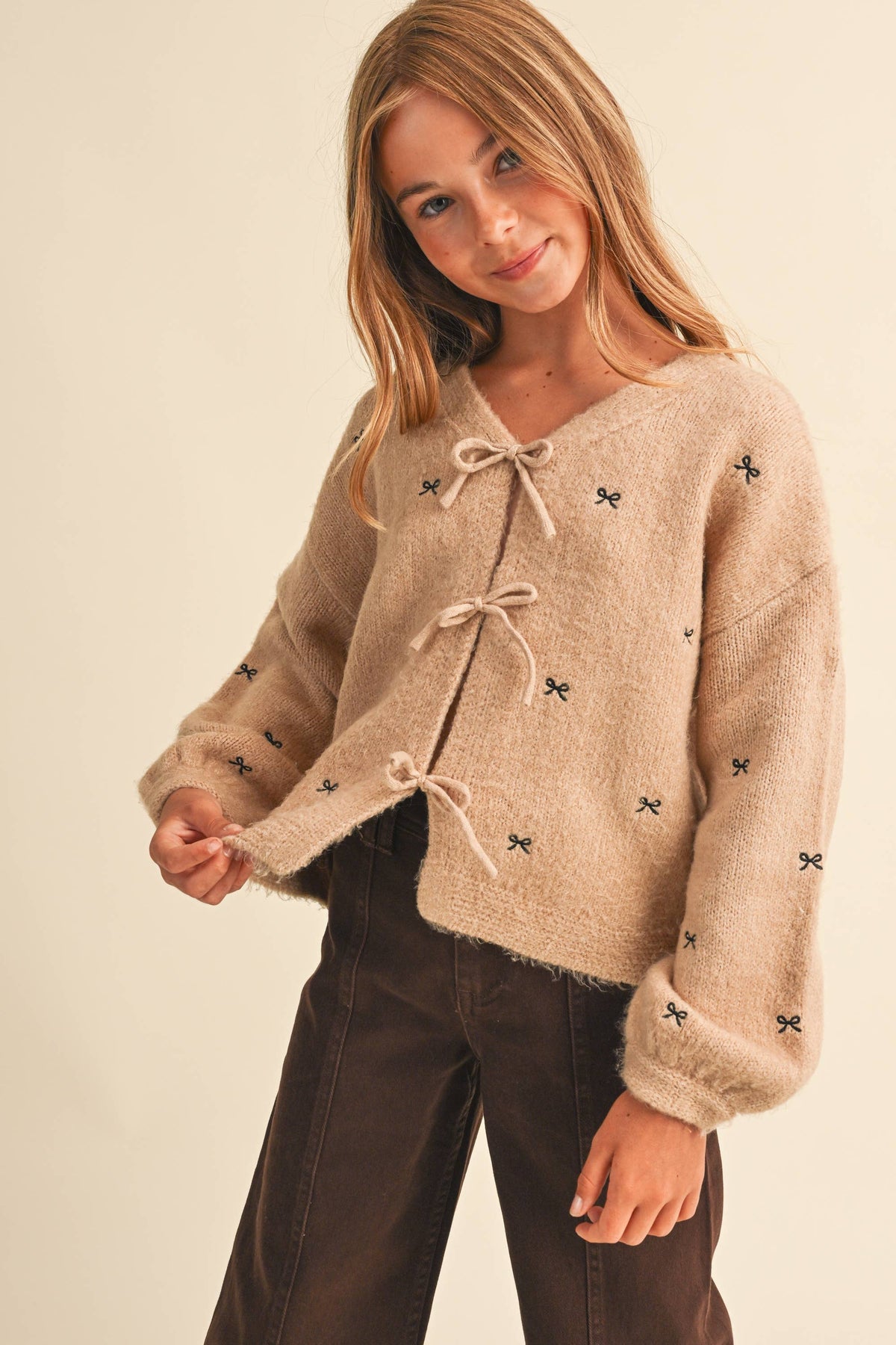 Bethany Bow Sweater