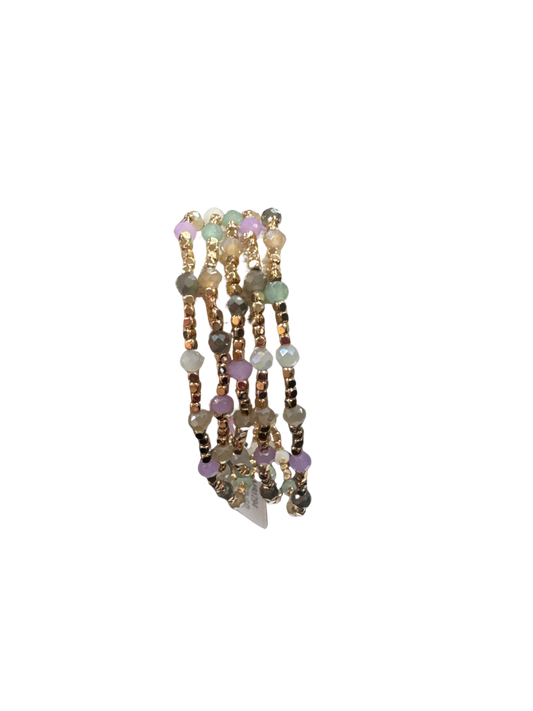 Tropical Bead Stacked