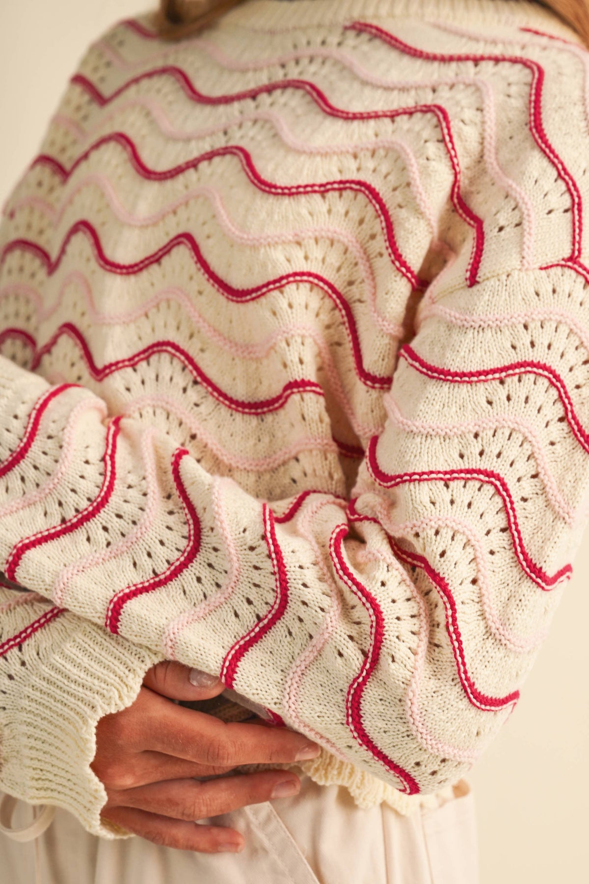 Wendi Wavy Sweater