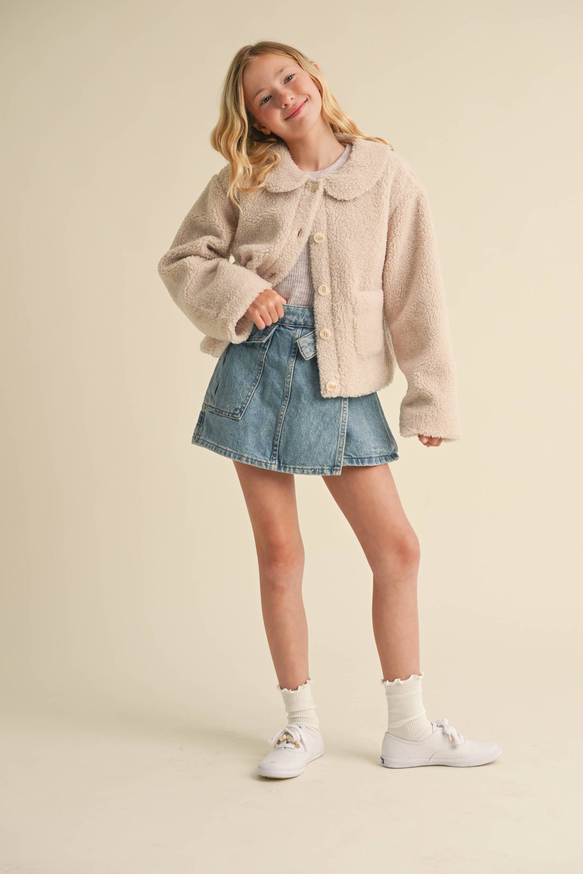 Girls Peter Pan Jacket