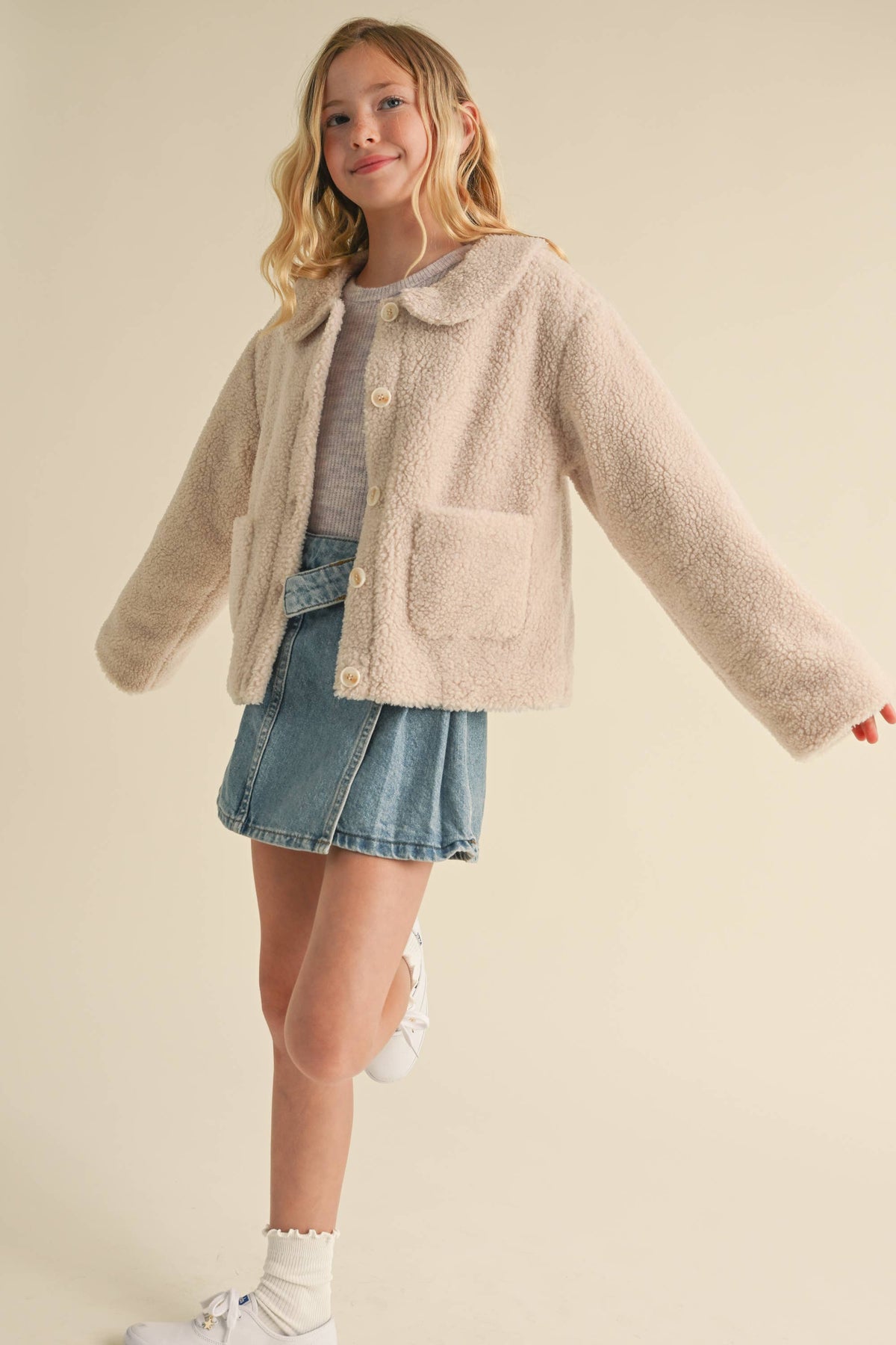 Girls Peter Pan Jacket