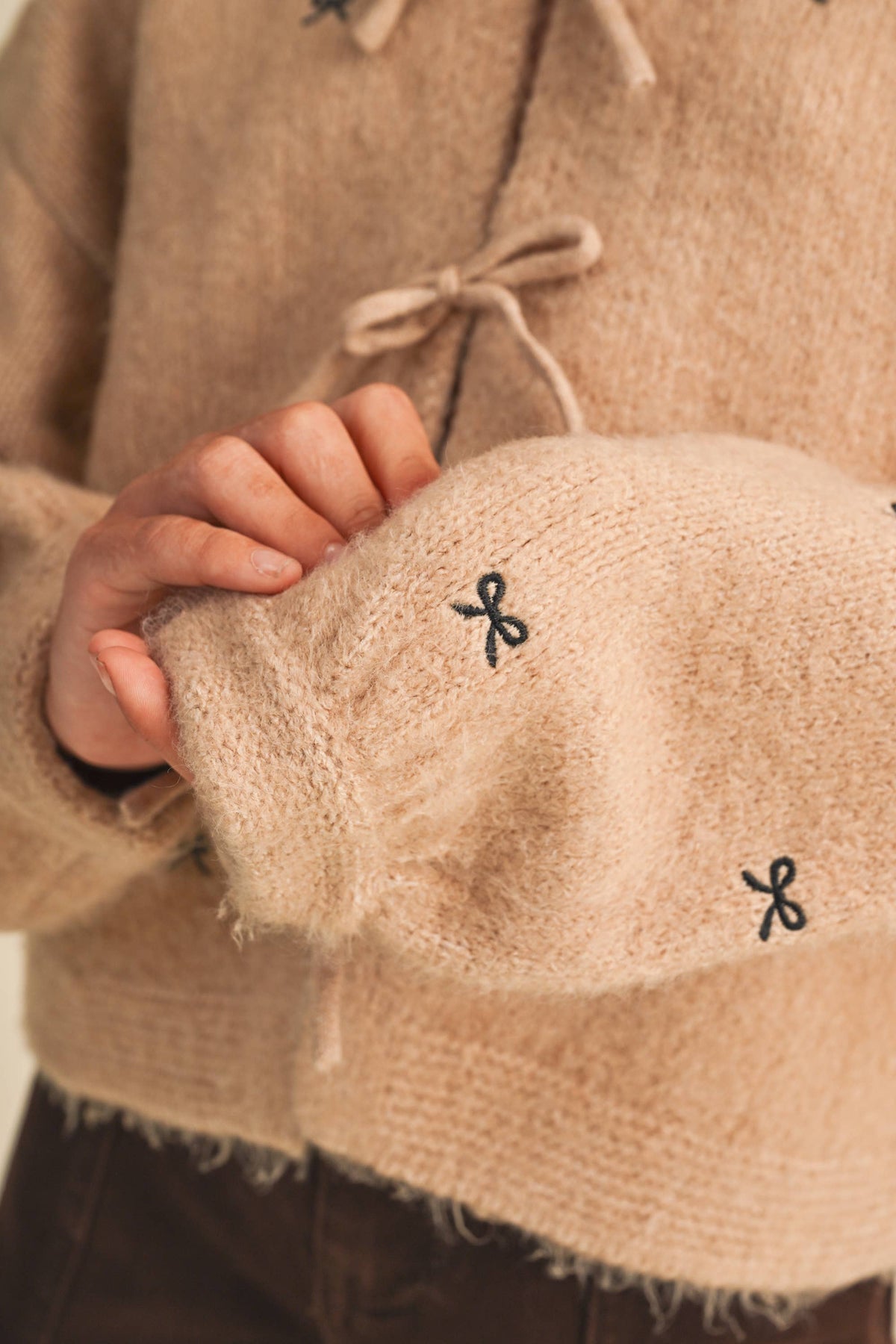 Bethany Bow Sweater