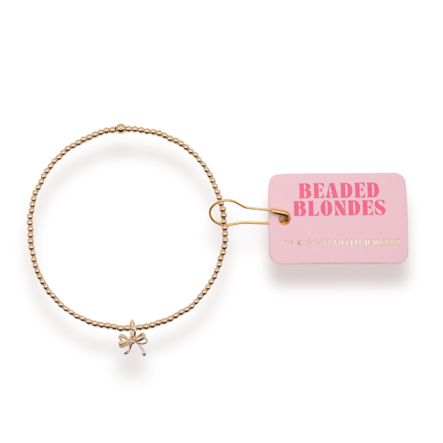 Bow Charm Bracelet
