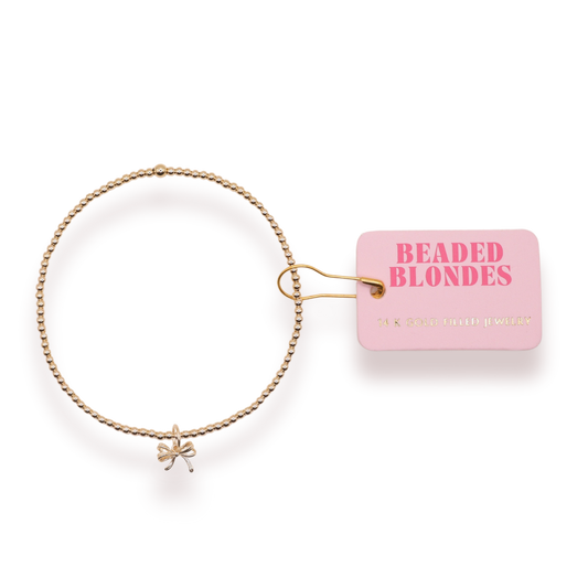 Bow Charm Bracelet