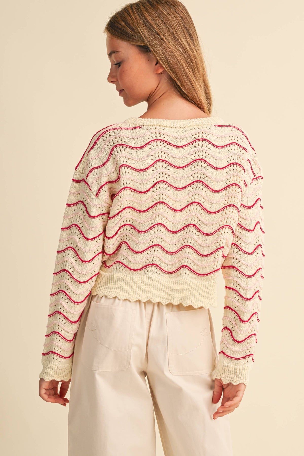 Wendi Wavy Sweater