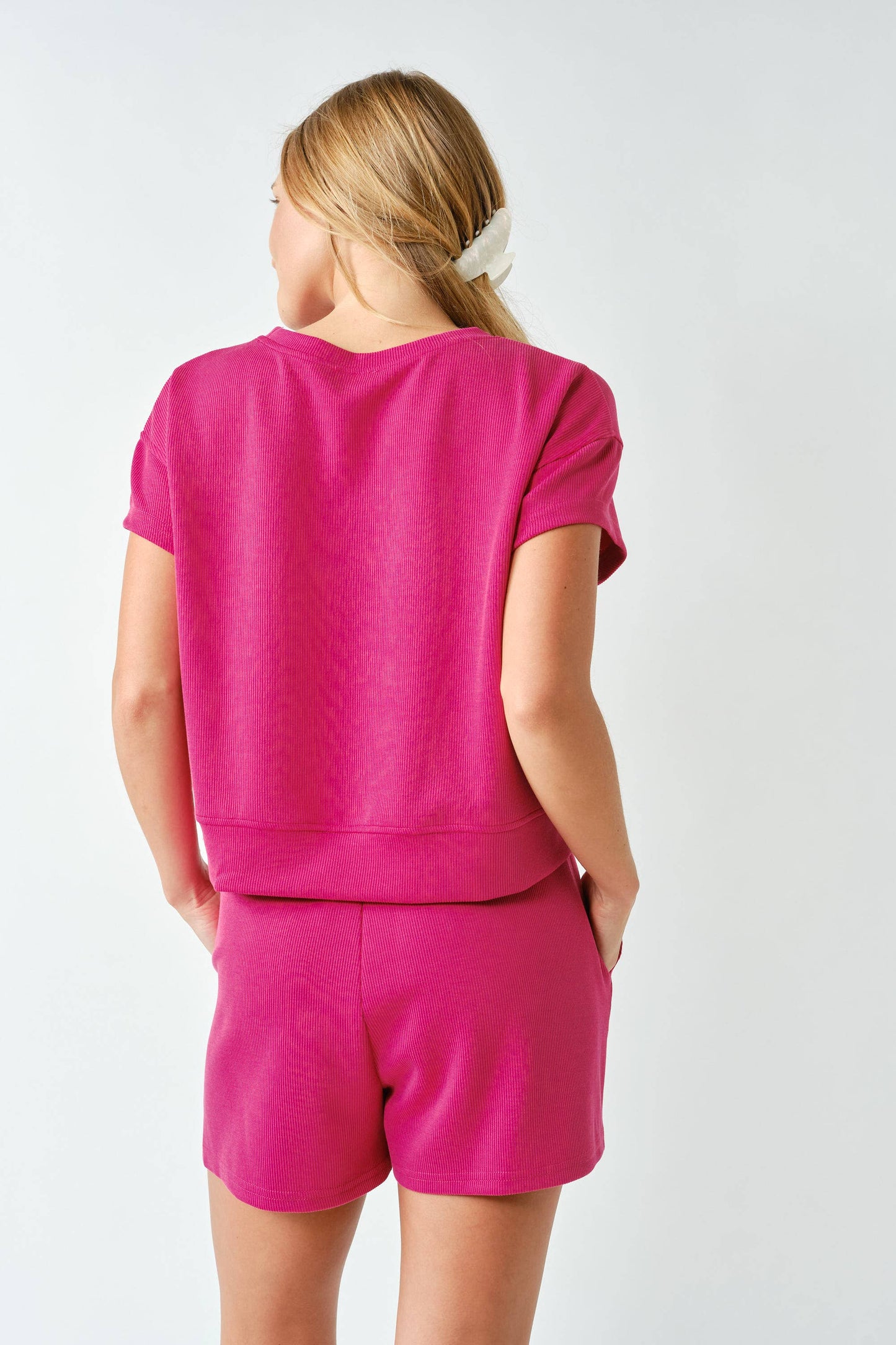 Luxe Rib Tee Set