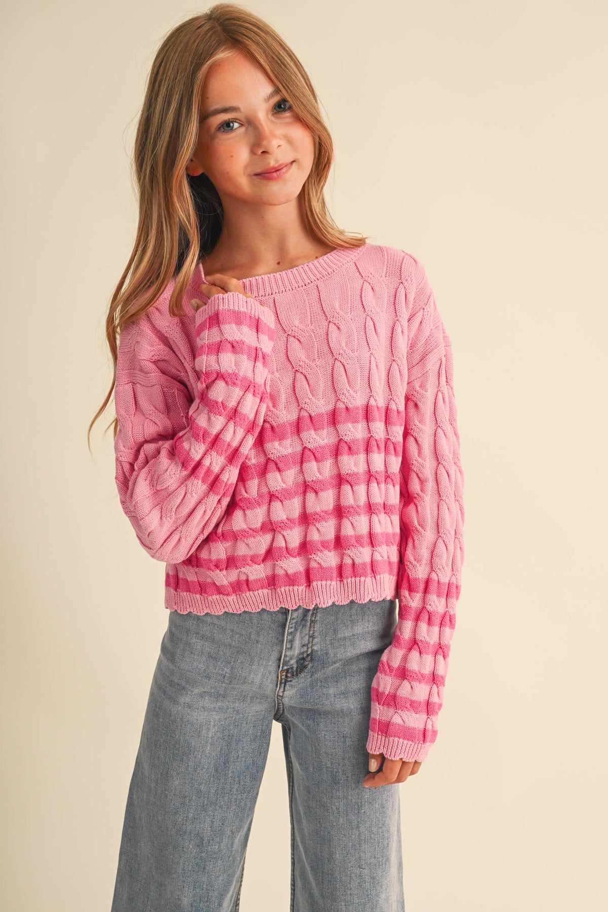Lovely Pink Sweater
