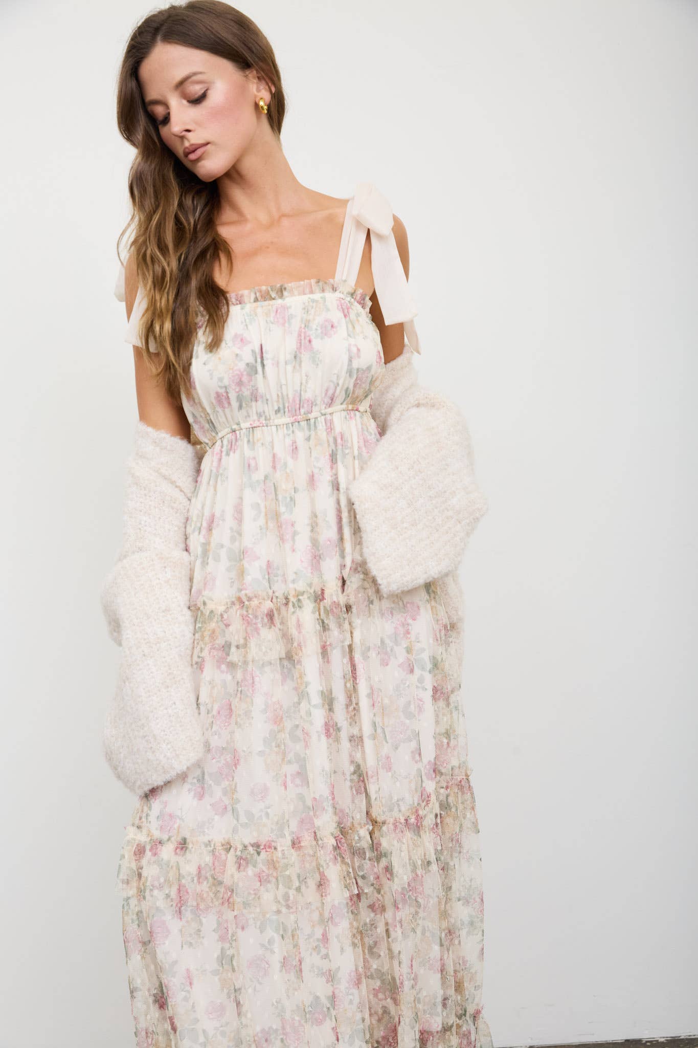 Floral Chiffon Dress