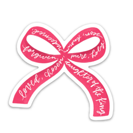 Daughter of the King Sticker