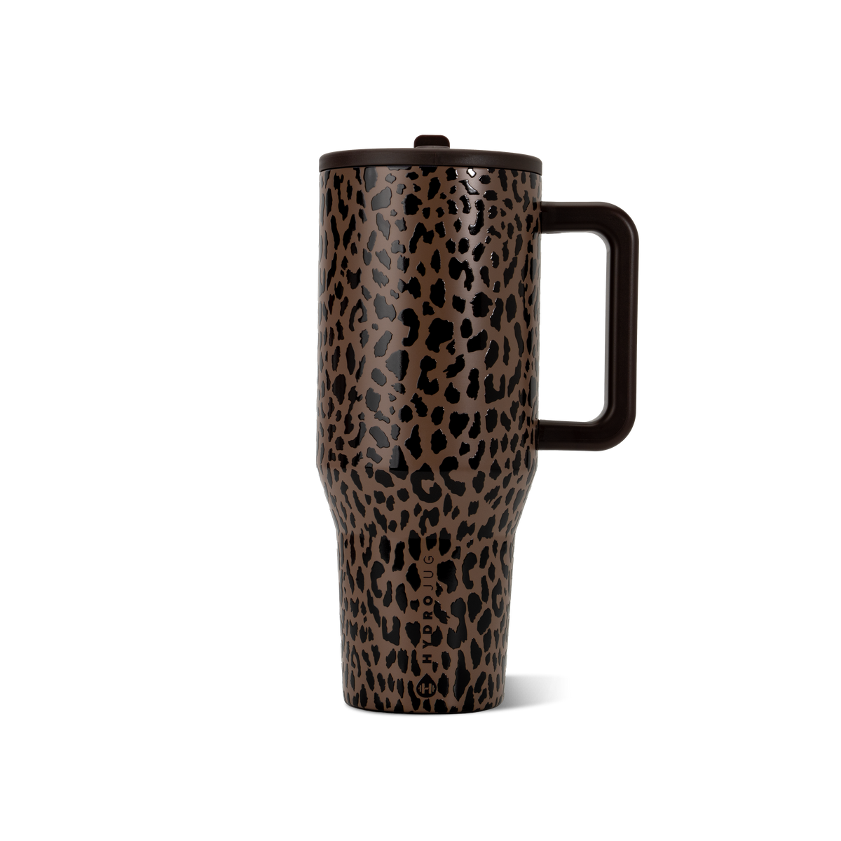 Brown Leopard HydroJug 40 oz