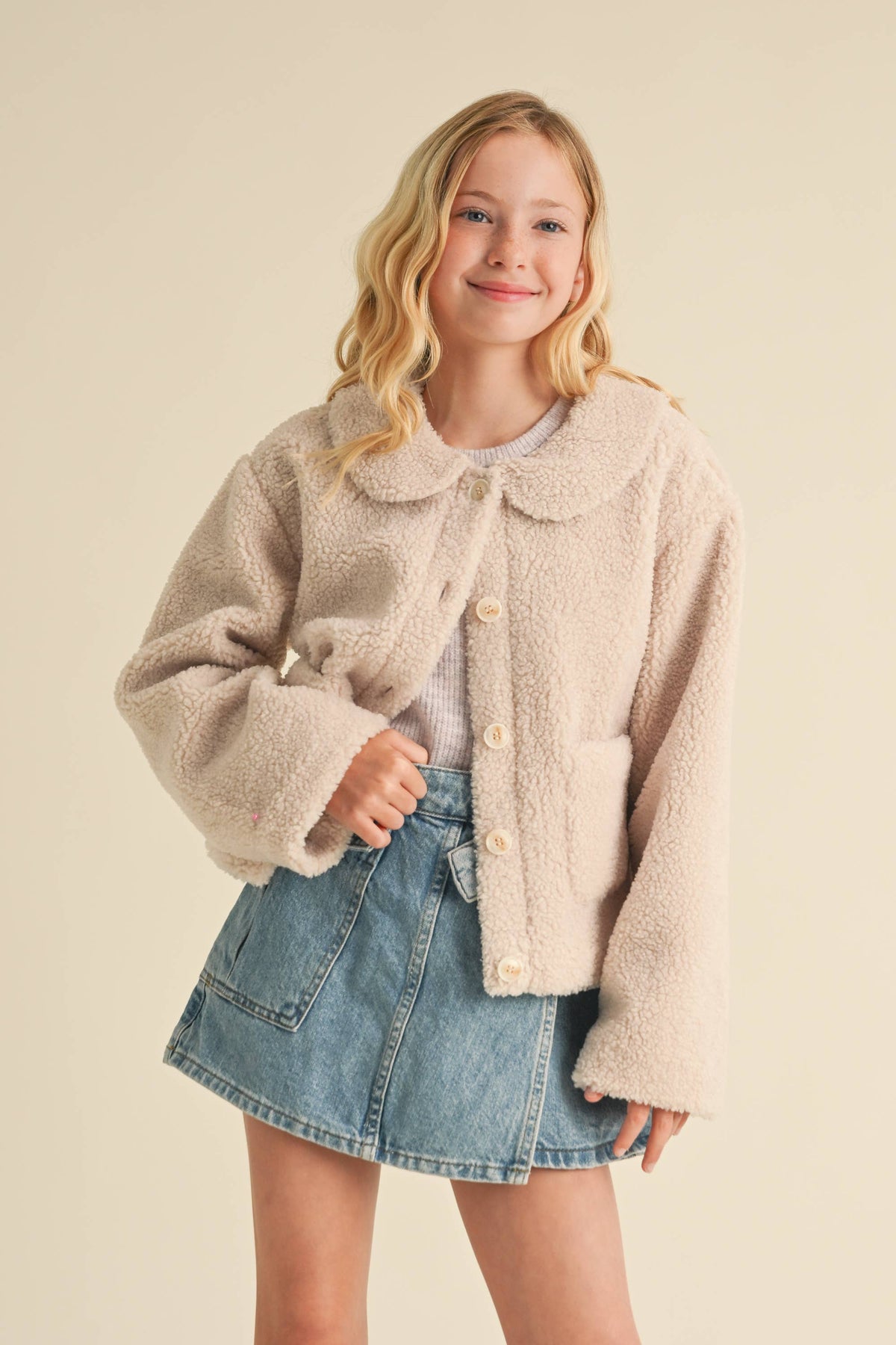 Girls Peter Pan Jacket