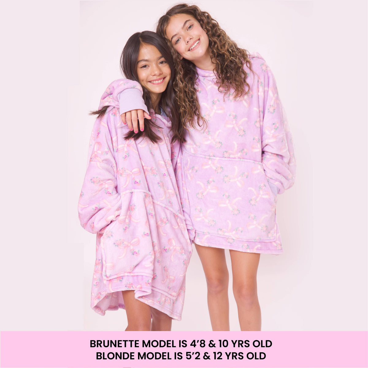 Lovely Lilac Oversized Blanket Hoodie