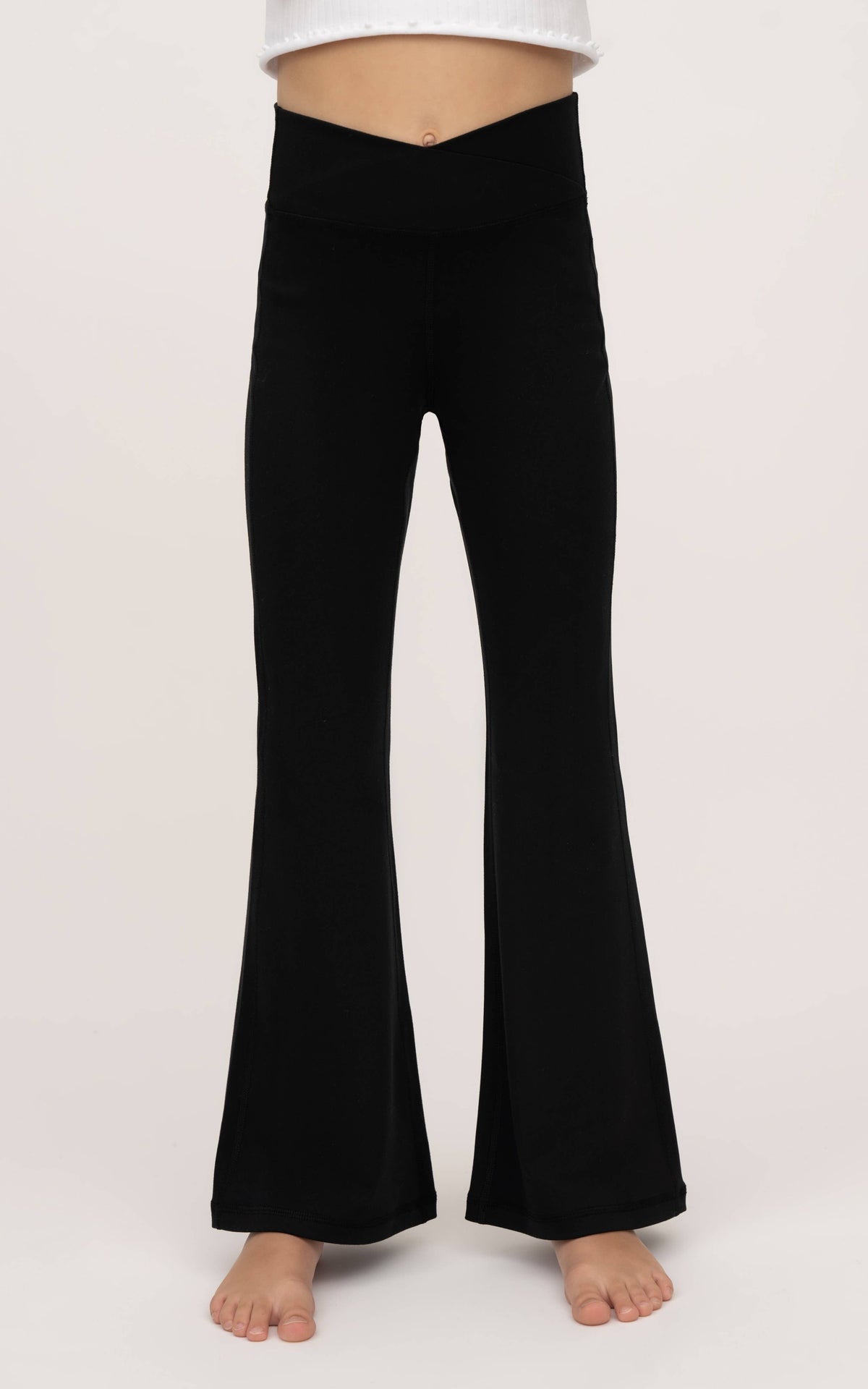 Crossover Flared Pants