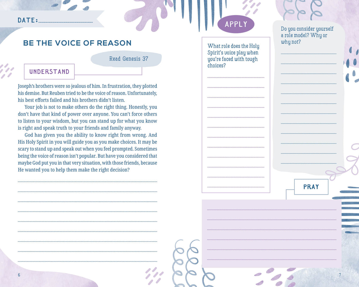 The 5-Minute Bible Study Map for Teen Girls