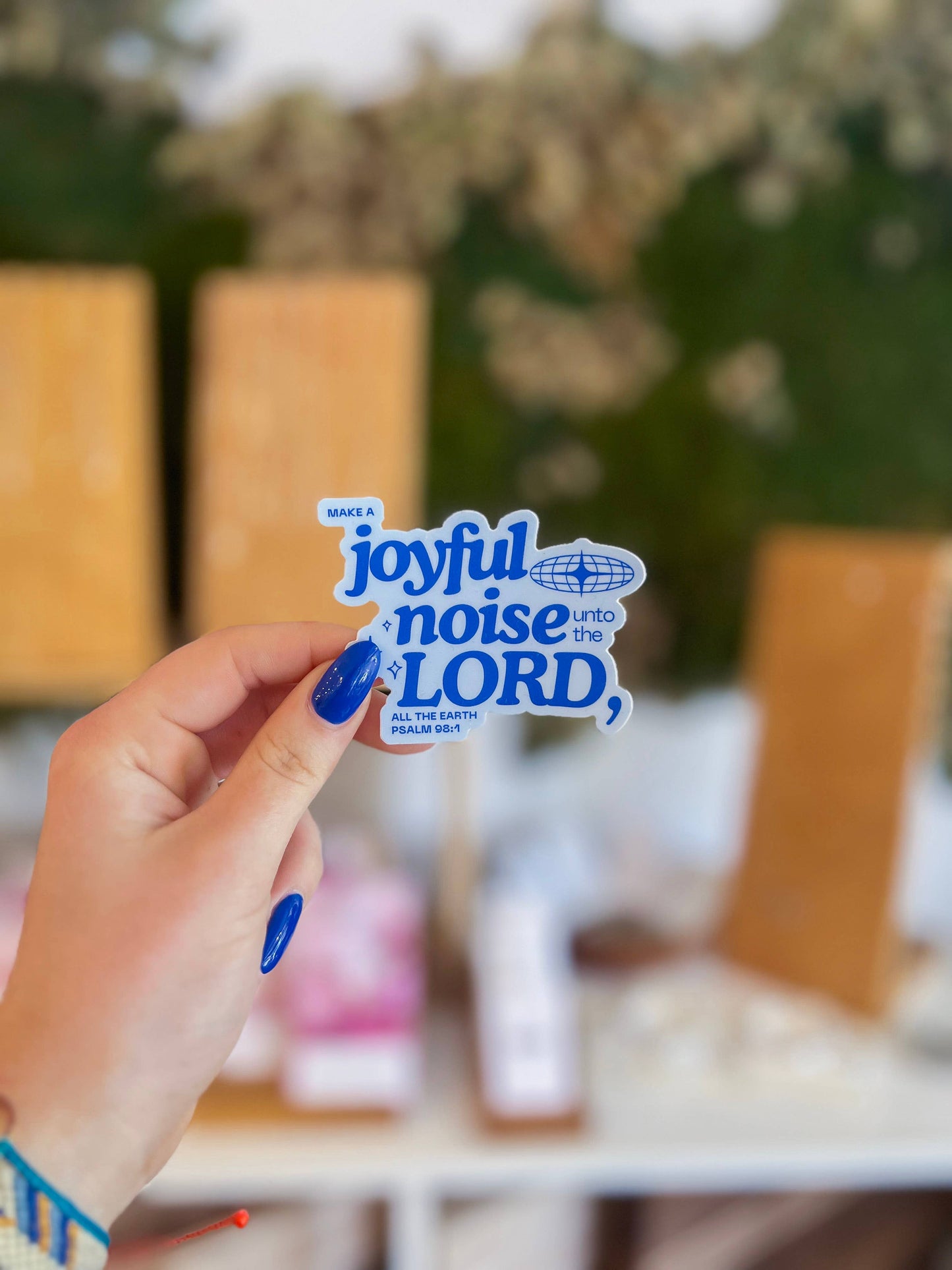 Joyful Noise Vinyl Sticker | Christian Stickers | Faith