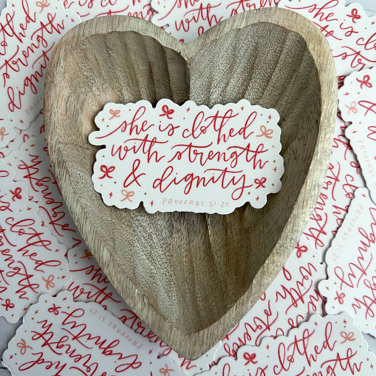 Proverbs 31 sticker | Bible journaling