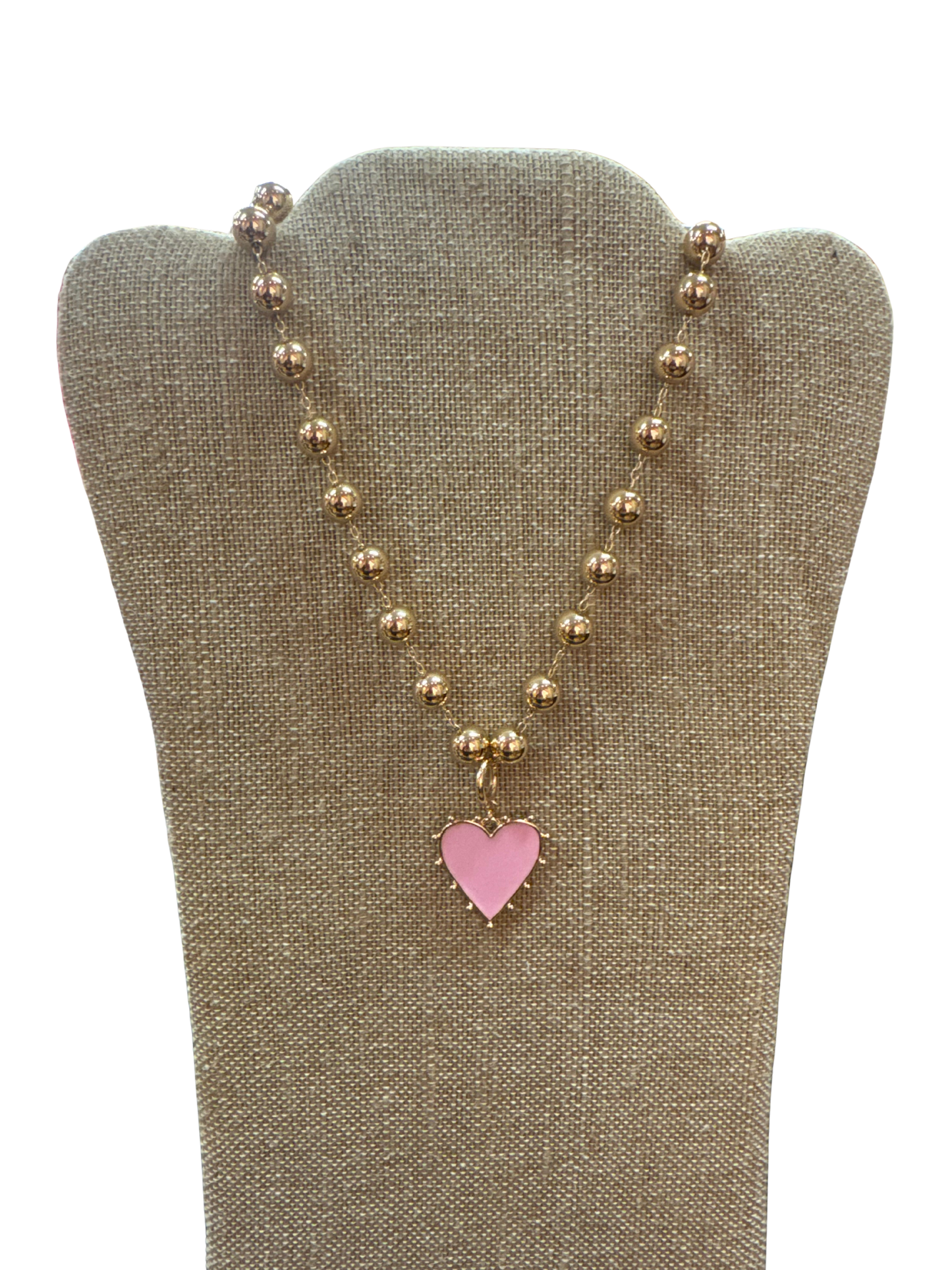 Colored Heart Beaded