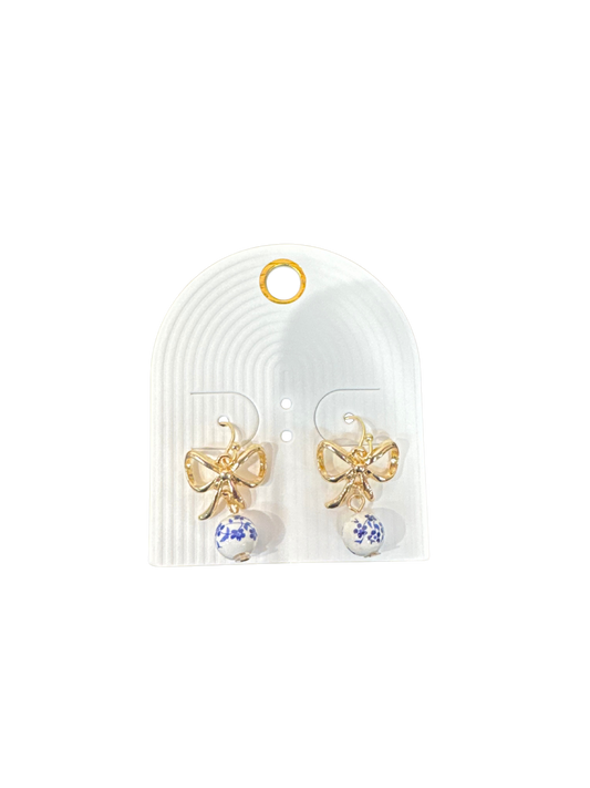 Floral Pearl Earrings