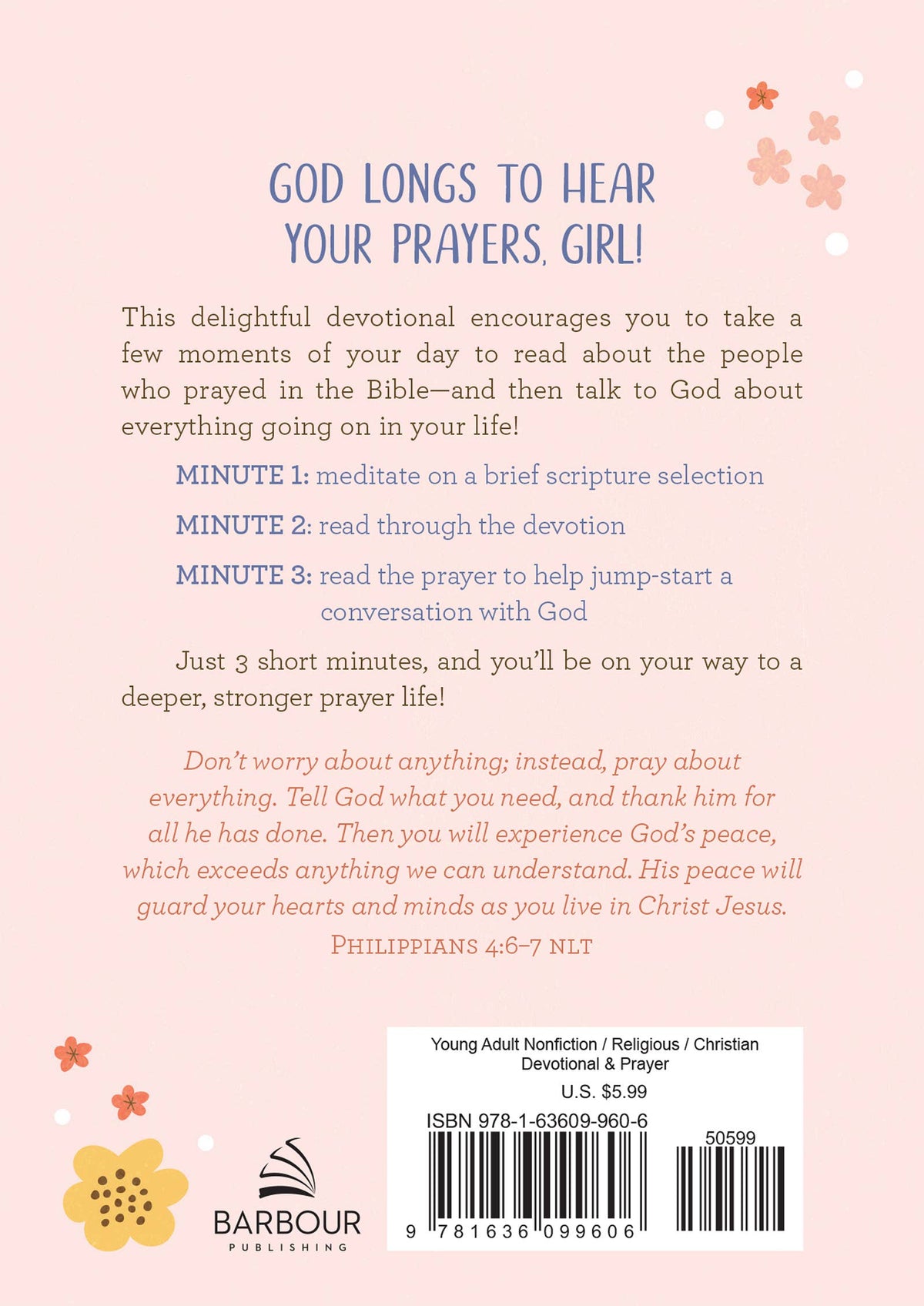 Choose Prayer: 3-Minute Devotions for Girls