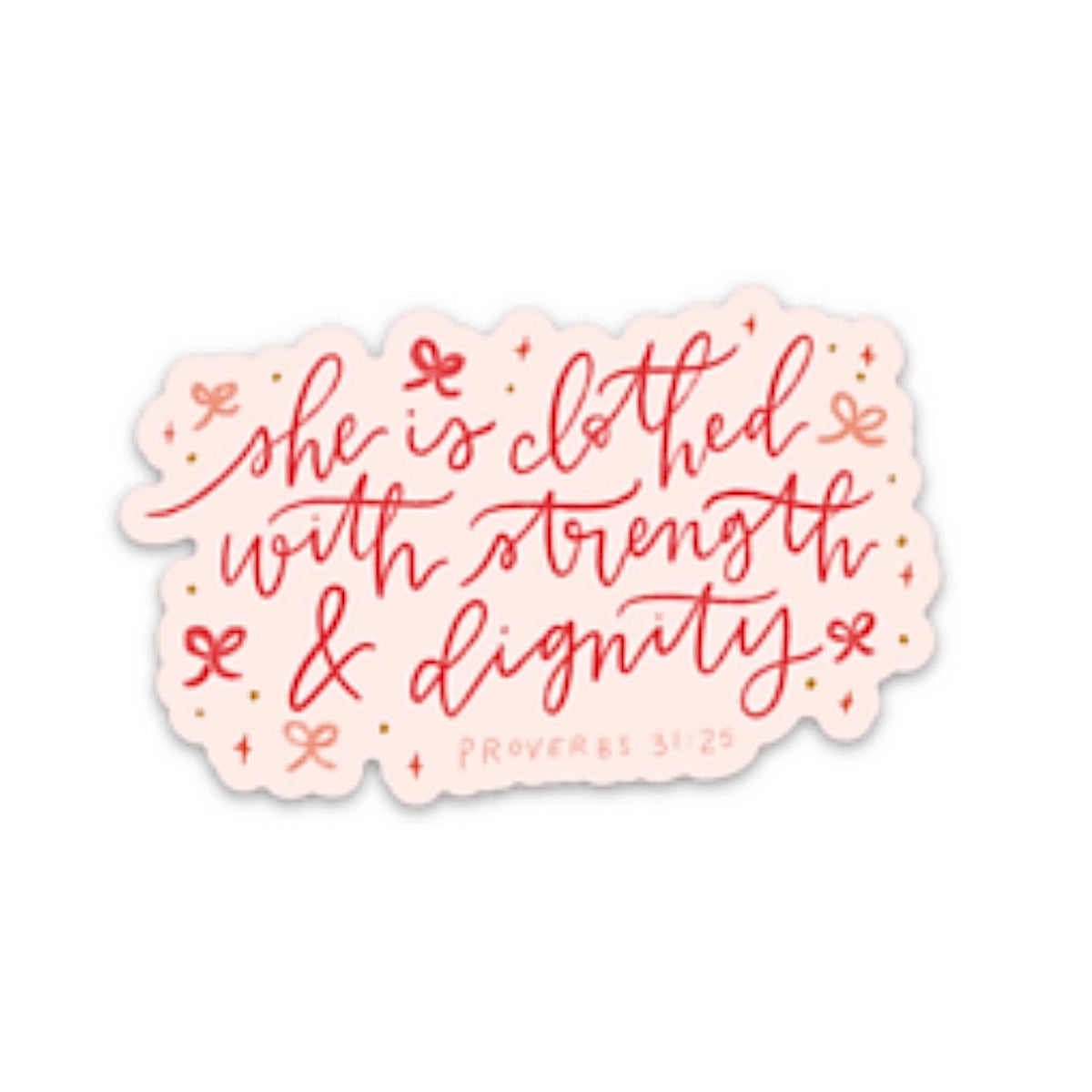 Proverbs 31 sticker | Bible journaling