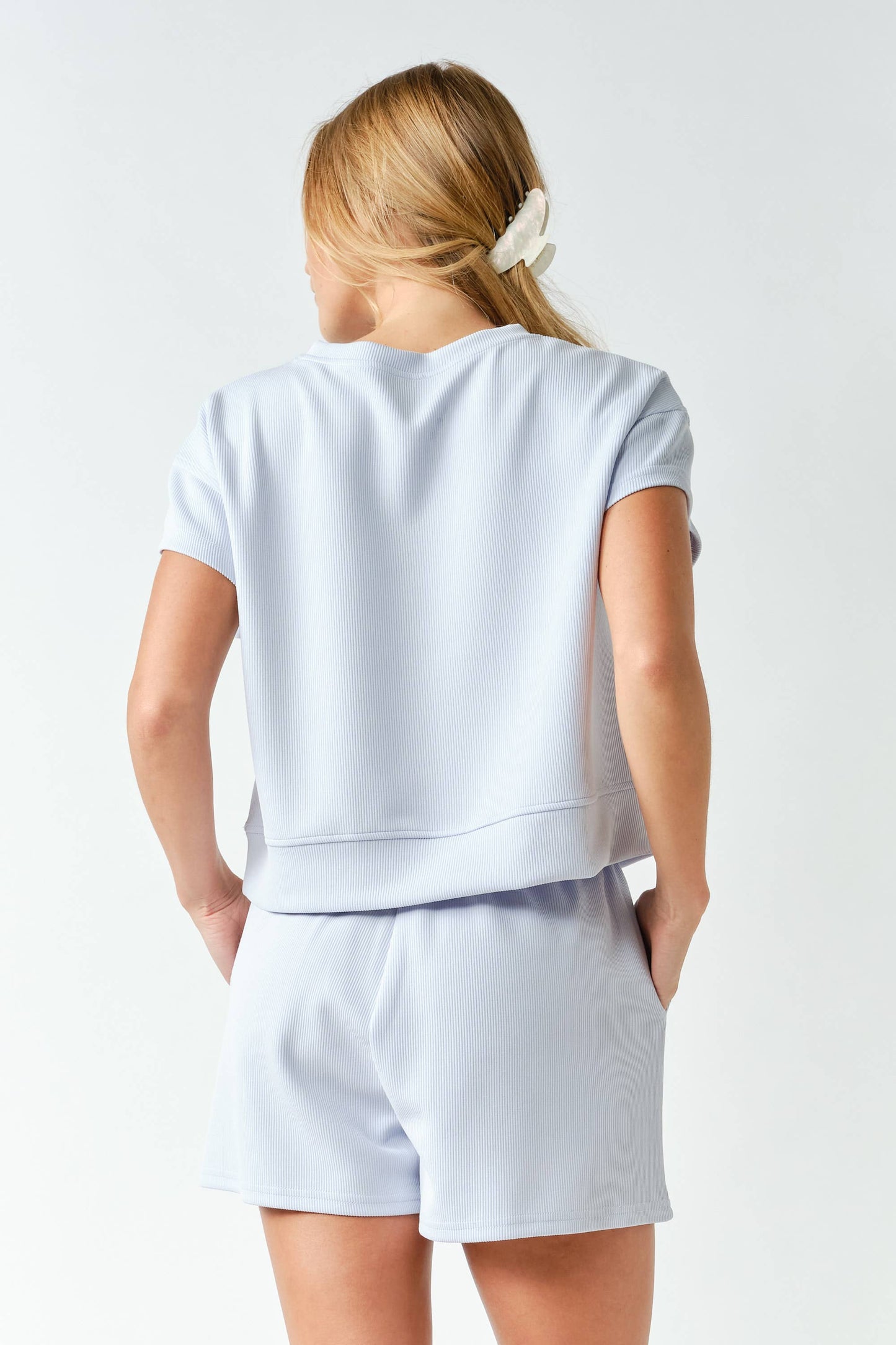 Luxe Rib Tee Set