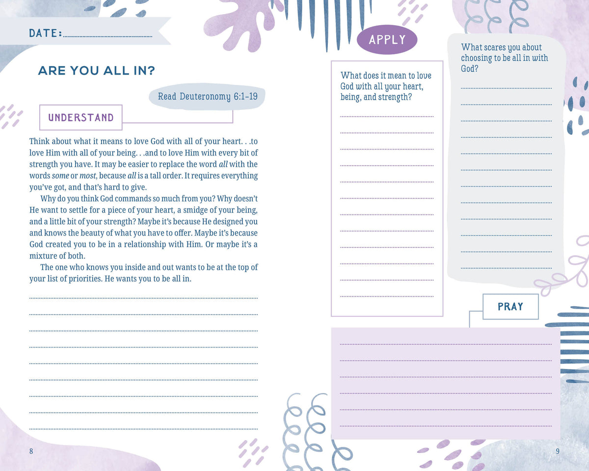 The 5-Minute Bible Study Map for Teen Girls