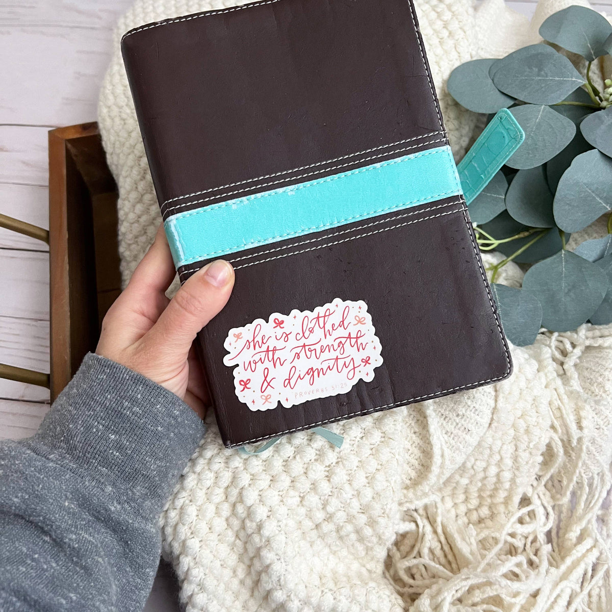 Proverbs 31 sticker | Bible journaling