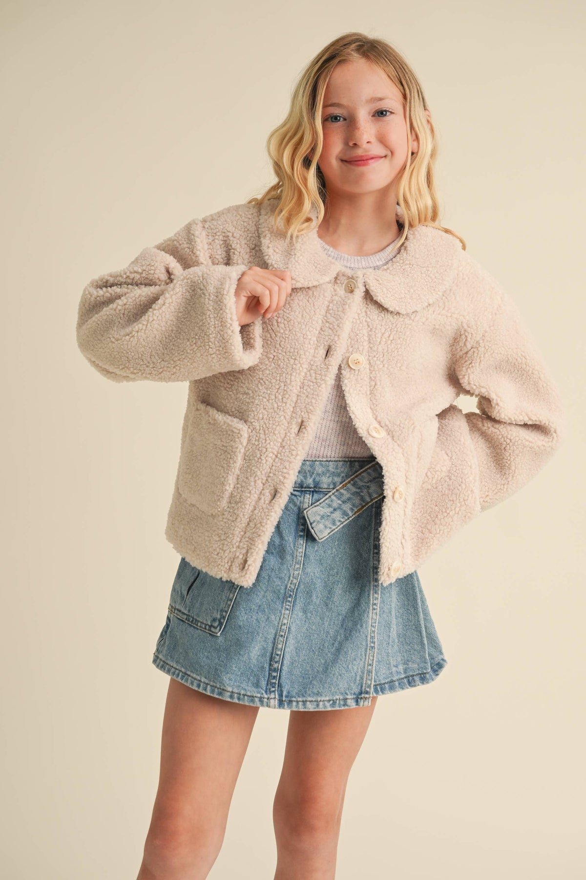 Girls Peter Pan Jacket