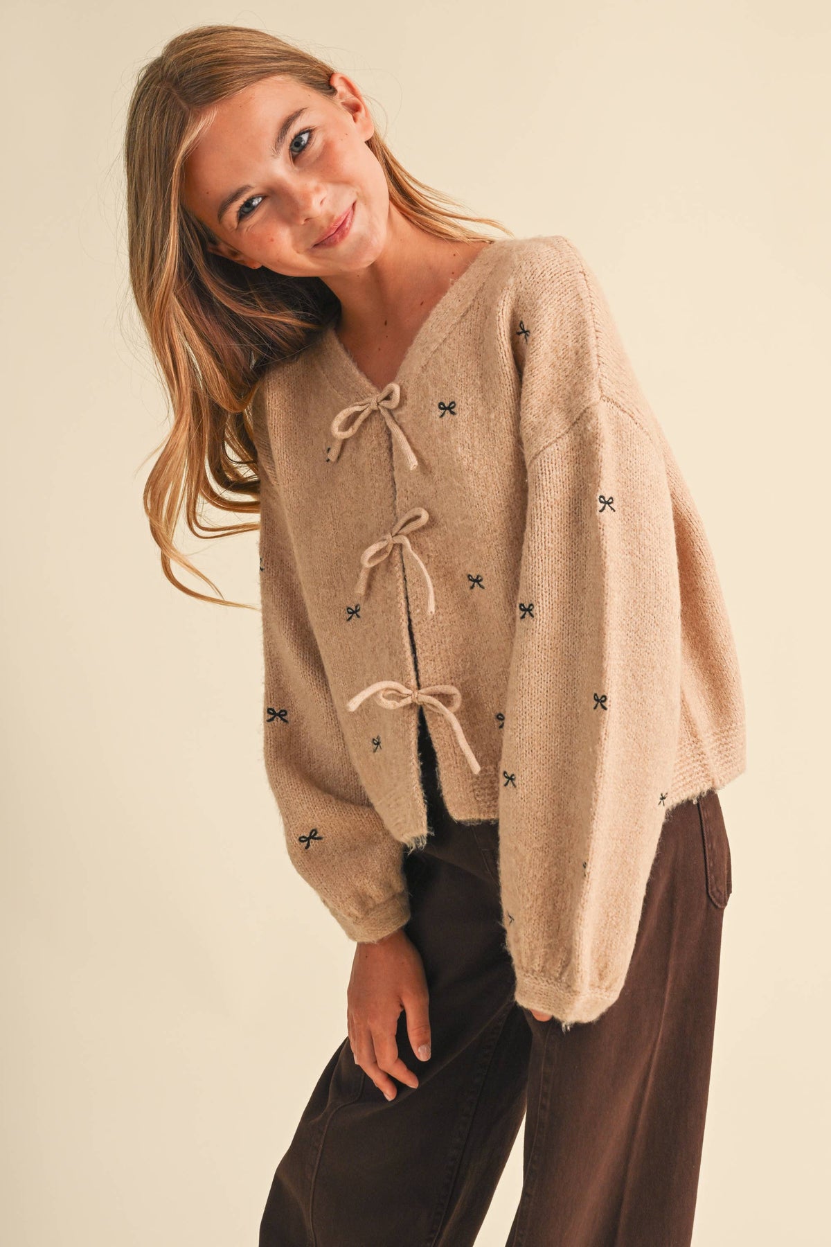 Bethany Bow Sweater