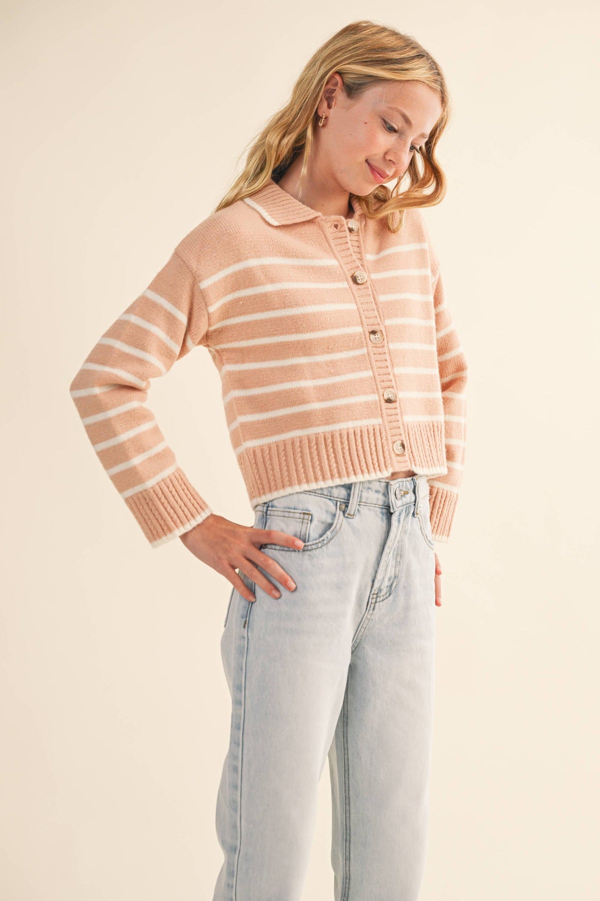 Lily Button Up Sweater