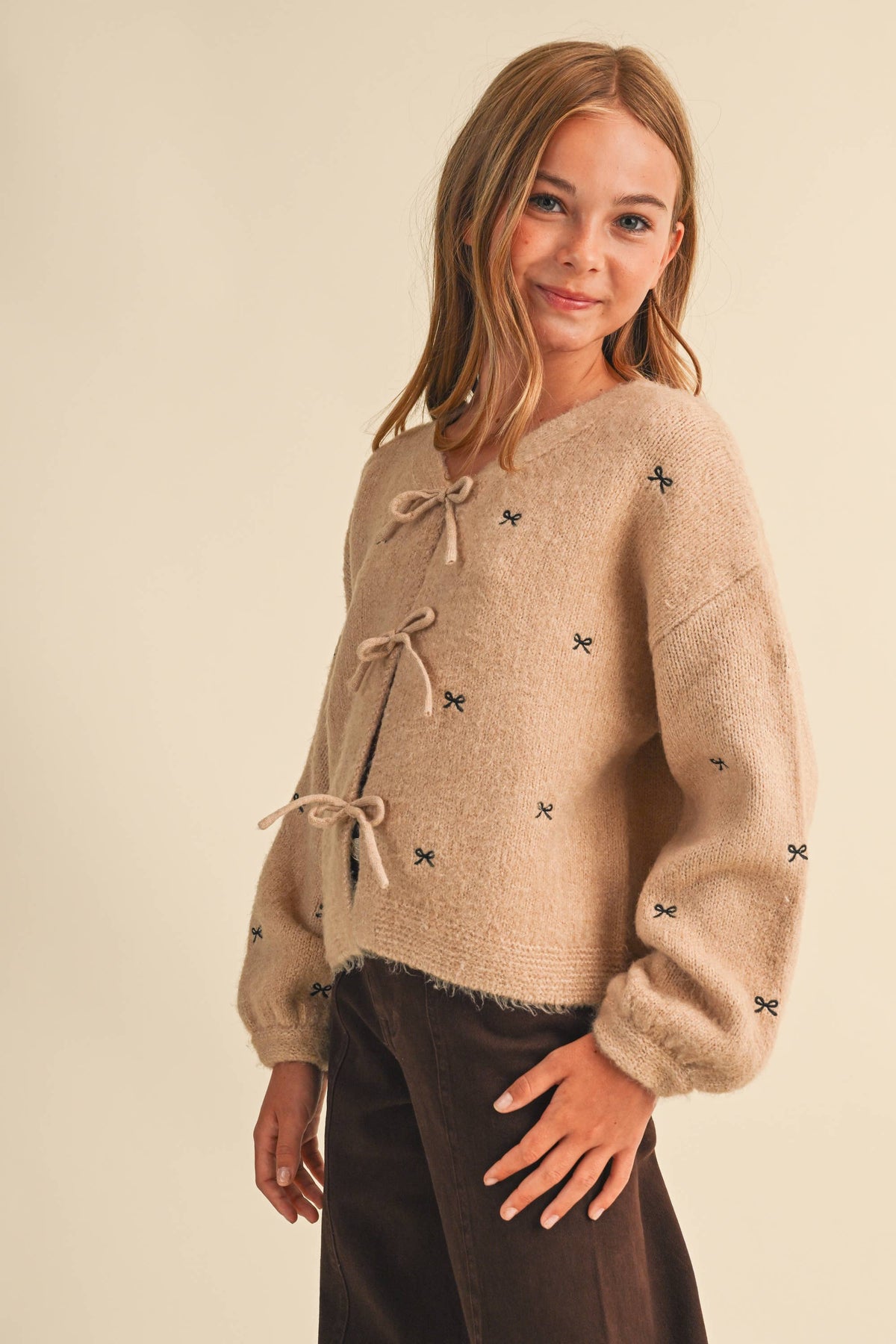 Bethany Bow Sweater