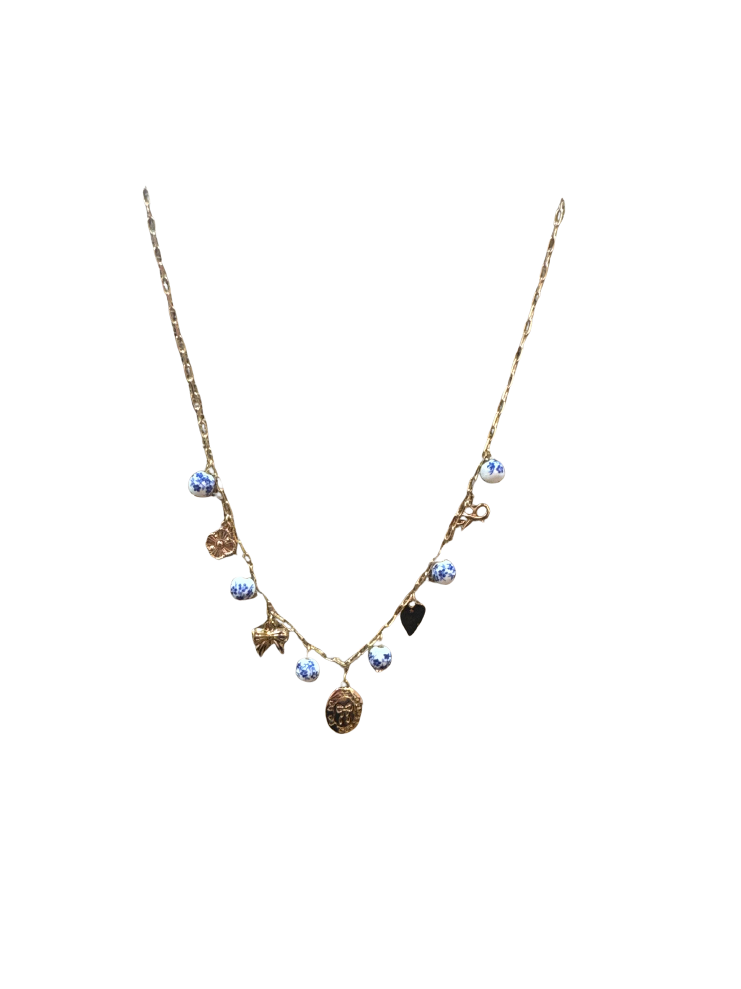 Floral Charm Necklace